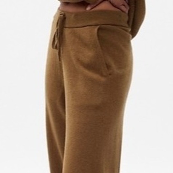 GAP Cocoa Powder Cashsoft Knit Lounge Pants Women's XS - Picture 3 of 12